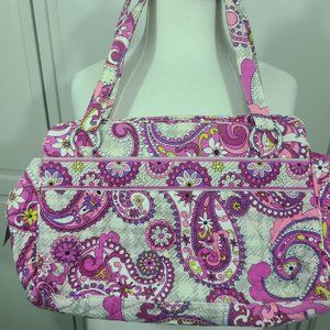 Vera Bradley Pretty Pinks Shoulder Handbag Shoulder Bag Barley Used
